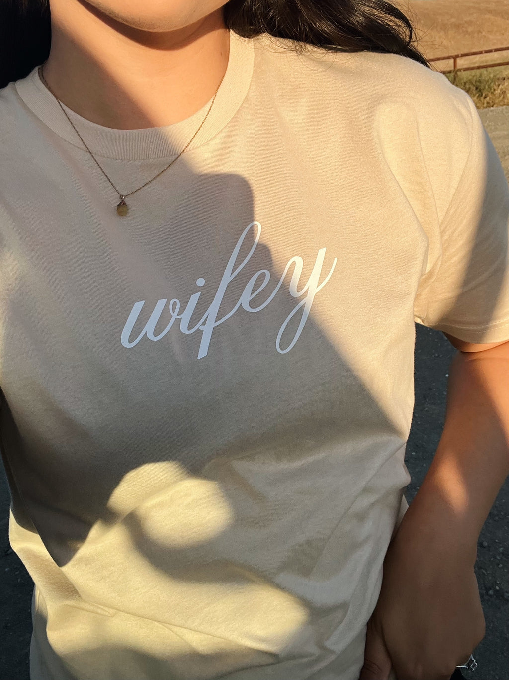 Wifey Sand T-Shirt